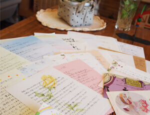 お客様からのお手紙