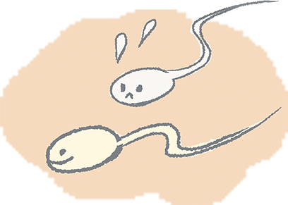 男性のお悩みイメージイラスト